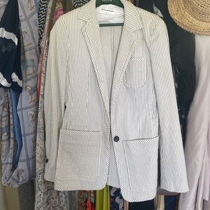 Club Monaco sear sucker blazer